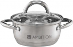 WMF Puodas plieno su dangteliu Solar 16 cm 1,9 l AMBITION