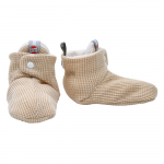 Crocs Lodger Slipper Ciumbelle medvilninės &scaron;lepetės 3-6m Ivory SLC 069_ 3-6