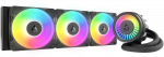ARCTIC Liquid &Scaron;aldiklis III Pro 360 A-RGB procesoriaus au&scaron;intuvas, juodas