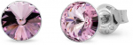 Sidabriniai auskarai su Swarovski kristalais Brasco 56976
