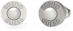 Guess Plieniniai auskarai su dirbtiniu perlu Edgy Styles JUME04067JWSTWIT/U