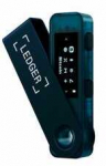 Ledger Nano S Plus safyro mėlynos spalvos kriptovaliutų aparatinė piniginė