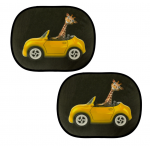 Automobilio lango apsauga nuo saulės Žirafa, 2 vnt.