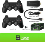 Retro vaizdo žaidimų konsolė 2.4G belaidė konsolė Game Stick 4k 20000 žaidimų ne&scaron;iojama vaizdo žaidimų konsolė Dendy televizoriui