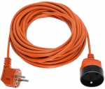 Ilgintuvas 30 m, 3 x 1 mm&sup2;, 10 A, oranžinis, PVC, OMY, su įžeminimu, DREL