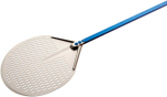 Pizza shovel, 120 cm, oval, perforated, Azzurra