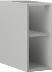 Mexen Box-A spintelė su lentyna, 20 cm, Pilkas matt
