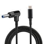 Fusion Accessories "Fusion" ne&scaron;iojamojo kompiuterio USB-C įkrovimo kabelis su HP 4.5x3.0|0.6 mm | 18,5 V-20 V | 100 W | 1,8m