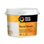 Dispersiniai faktūriniai dažai Pentacolor Decor. balta. 5 l