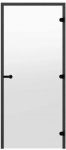 Stiklinės pirties durys HARVIA, juodas pu&scaron;inis rėmas 7x19, permatomos