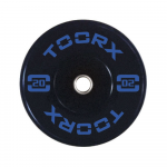 Weight plate TOORX Bumper Plate Absolute, 50 mm, 20 kg