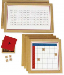 Dėlionė TimeTEX Sudėties užsiėmimų lentelės mediniame rėmelyje "Montessori Premium" (TT94440)