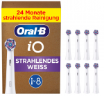 Dantų &scaron;epetėlis Braun Oral-B iO Radiant Baltas 8-pack, baltas brush galvutės, for a brightening clean