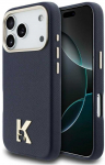 &bdquo;Karl Lagerfeld&ldquo; &bdquo;Karl Head&ldquo; logotipo &bdquo;MagSafe&ldquo; dėklas, skirtas &bdquo;iPhone 17 Pro Max&ldquo; - Mėlyna