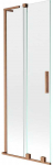 Vonios sienelė Mexen Velar L, 70 x 150 cm, Brushed copper/Transparent