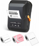Spausdintuvas SUPVAN T50M Pro ne&scaron;iojama terminė etikečių spausdintuvė su 3 ritinėliais, USB-C