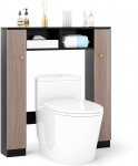 Bonideco Select Juoda vonios lentyna vir&scaron; tualeto, MDF, 87,5x18x98 cm, 16 kg