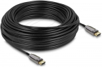 Delock Aktives Optisches Kabelis DisplayPort 2.1 8K 60 Hz 40 Gbps 30 m