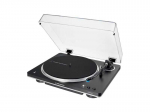 Audio-Technica AT-LP70XBT, Diržinės pavaros garso patefonas, Pilnai automatinis, Juoda, Sidabrinė, V diržas, Aliuminis, 33 1/3,45 aps./min.