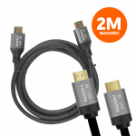 Lamex Kabelis HDMI-HDMI (v2.1 | 8K | 2 m) juoda