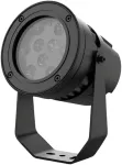 18W LED lauko &scaron;viestuvas - prožektorius FLOODLIGHT ROUND, juodas, 4000K, 30&deg;, DALI, IP66