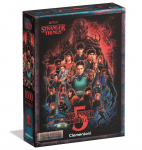 Dėlionė Puzzle 1000 Pieces Stranger Things 5 Poster Clementoni 37096