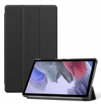 Evelatus Galaxy Tab A7 Lite with imitate microfiber inside Juodas