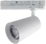 30W LED trifazis bėginis &scaron;viestuvas KONE, baltas, 3000K