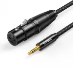 UGREEN AV182 XLR to jack 3.5mm AUX 1m (juodas)