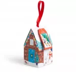 KNYGA Galison Winter Sledding 130 piece Puzzle Ornament