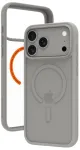 dbramante1928 Grenen Ultra - Dėklas na telefon kom&oacute;rkowy - RS - Kompatybilność su MagSafe - D3O, Tworzywo sztuczne - Frosted Clear - dla Apple iPhone 17 Pro Max, 18 Pro Max (GN69CZ005810)