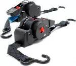 Wiltec automatiniai transportavimo tvirtinimo diržai 2 m, 100 daN, 2 vnt., 61885