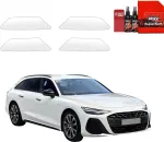 GrizzGlass Bespalvė apsauginė plėvelė BodyShield po rankenomis, skirta Audi A6 C9 Avant (2025-2026) [4w1] (GRZ22697)