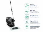 Leifheit 52148 Clean Twist M Ergo Juodas Cleaning Set