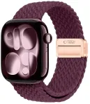 TECH-PROTECT NYLONMAG APPLE WATCH 8 / 9 / 10 / 11 / 12 / SE / ULTRA (44 / 45 / 46 / 49 MM) tamsiai bordinė