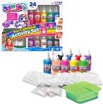 Aqua Gelz Kūrybinis rinkinys želė figūrėlių kūrimui Mini Colossal Activity Set 10 spalvų želė + formelės