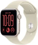 I&scaron;manusis laikrodis Apple Watch SE 3 44mm Starlight/Sand Band S/M (MJL34ET/A)