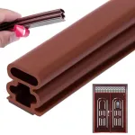Savaime lipnus, garsą izoliuojantis durų ir langų sandarinimo tarpiklis 10x10mm 6m