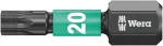 Bitas Torx Impaktor T20 x 25mm 1/4'' Wera