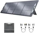 Vdl sulankstomas saulės kolektorius, 200 w saulės modulis su monokristaliniu saulės elementu elektrinei, 20 v fotovoltinis modulis, saulės sistema, saulės įkroviklis su multi-contact 4, skirtas laukui, stovyklavimui, sodui