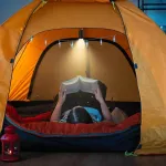 6 kempingo lempų rinkinys, led kempingo žibintas, įkraunamas prožektorius su kabliukais, kempingo lempos, ne&scaron;iojama palapinės lempa kempingui, nuotykiams, žvejybai, avariniams atvejams