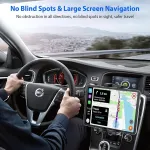 Ohlpro cd lizdo plan&scaron;etinio kompiuterio laikiklis automobiliui, 360&deg; universalus ipad cd laikiklis, cd lizdo plan&scaron;etinio kompiuterio laikiklis automobiliui, cd lizdo automobilinis mobiliojo telefono laikiklis, skirtas ipad, galaxy tab, switch, iphone ...