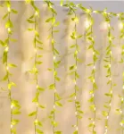 Oldbro dekoratyvinė girlianda 180 Led &scaron;iltai balta, 3x1m 10 linijų 8 režimai, 220v