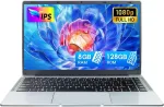 14 colių ultrabook ne&scaron;iojamas kompiuteris, 8 gb ram, 128g ssd, windows 11 pro, 1920 x 1080 pikselių, celeron n4120 (iki 2.6 ghz), dual wifi, 2 x usb 3.0, quad core kompiuteris