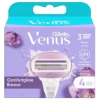 Gillette Venus Comfortglide Breeze keičiamos galvutės 4 vnt.