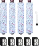 Priedai bissell crosswave 3-in-1. 4 &scaron;epetėlių ritinėlis ir 5 filtrai bissell crosswave 3-in-1, kieto grindų &scaron;epetėlių ritinėlis ir filtras crosswave, atsarginės dalys/atsarginių dalių rinkiniai bissell
