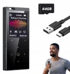 Vaizdo grotuvas Mede8er Mp3 grotuvas Bedee Bluetooth Dodosoul 64 Gb jutiklinis ekranas su radijo imtuvu