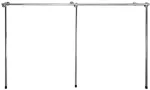 Sieninis stovas 200x150x40 drabužių pakaba c1