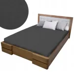 Rossetti jersey paklodė su guma 120x200 cm stora premium