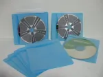 Automagnetola Mėlyni vokeliai/įdėklai 2 Cd/dvd segtuvui, 100 vnt.